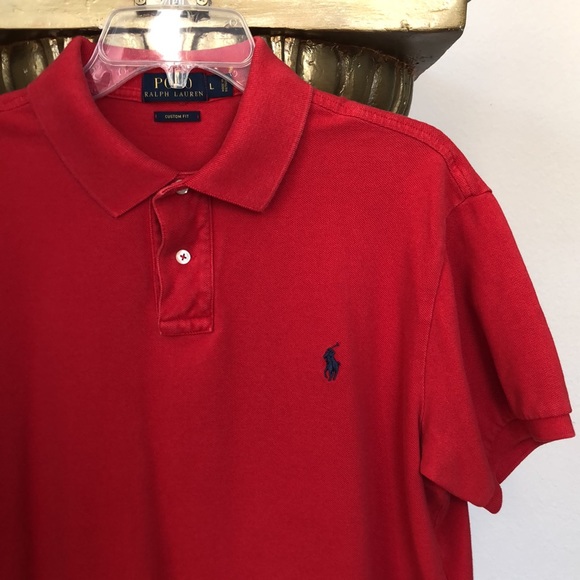 Polo Ralph Lauren Red Shirt - Picture 2 of 5
